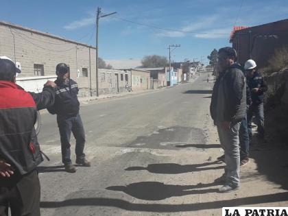 Este tramo fue atendido por el Sedcam para evitar accidentes /Sedcam