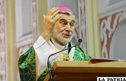 El arzobispo de Santa Cruz, Sergio Gualberti /RR.SS.