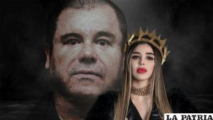 El Chapo y Emma Coronel /Fotoarte: Steve Allen