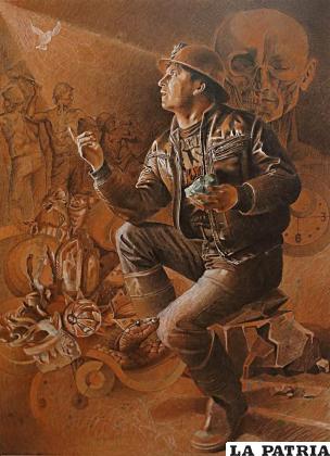 Esta obra pertenece a Raúl Vásquez Zambrana /LA PATRIA
