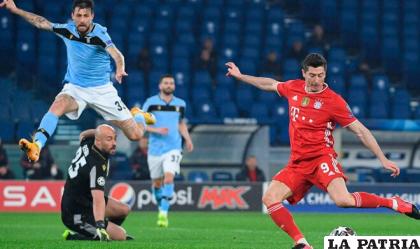 Bayern, el actual campeón no tuvo problemas para vencer de visita a Lazio /libero.com