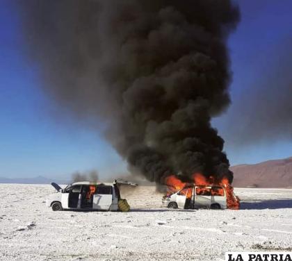 El conductor de un vehículo “chuto” murió a causa de un disparo /RRSS