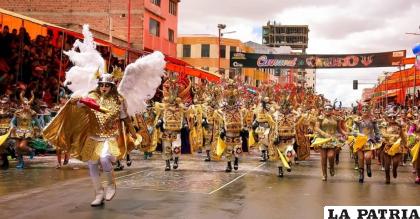 Fraternidad Artística y Cultural “La Diablada”, protagonista en el Carnaval de Oruro /archivo LA PATRIA