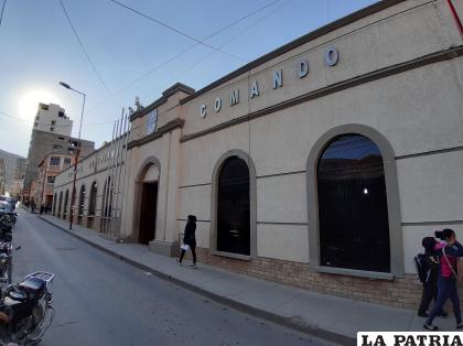 Fachada del Comando Departamental de la Policía /LA PATRIA