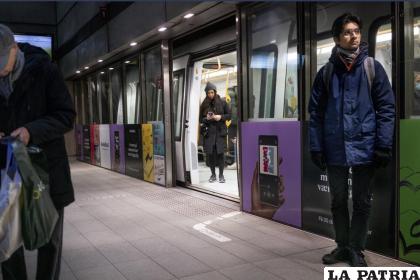 Foto tomada en una estación de trenes en Copenhague, Dinamarca /Liselotte Sabroe /Ritzau Scanpix vía AP