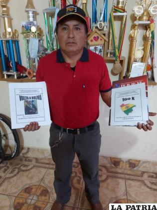 Cristóbal Bustos junto a su familia elaboraron los proyectos que serán presentados hoy /LA PATRIA