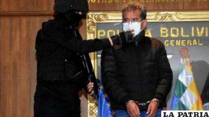 Dávila fue aprehendido en Bolivia por legitimación de ganancias /INTERNET