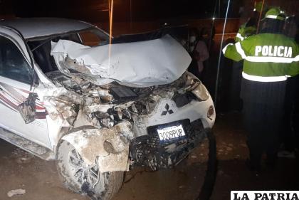 Efectivos policiales durante las primeras investigaciones / LA PATRIA