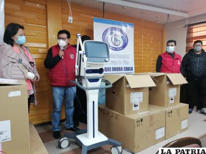 Entrega de ventiladores mecánicos al Hospital General /LA PATRIA