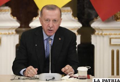 El presidente turco, 
Recep Tayyip Erdogan 
/AP Foto/Efrem Lukatsky