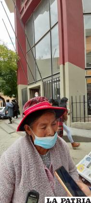 La señora Cecilia clama justicia por su nieta /LA PATRIA