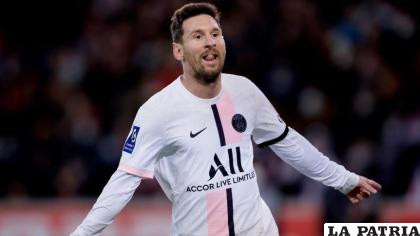 Buena labor de Messi en el partido ante el Lille, anotó un gol y realizó una asistencia /tycsports.com