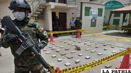 Bolivia también fue calificada como “país de tránsito” de droga /Archivo Opinión