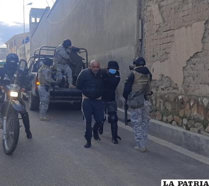 La Policía trasladó directamente a los cuatro imputados a los recintos carcelarios /LA PATRIA