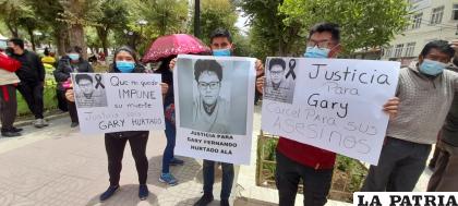 Familiares y amigos exigen una minuciosa investigación y la máxima pena /LA PATRIA