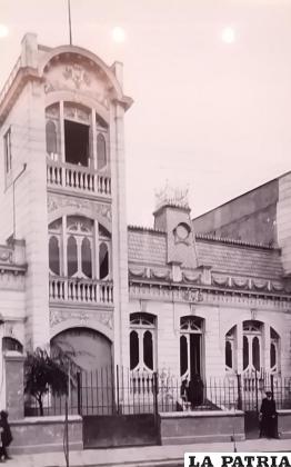 Una imagen de 1920, una vivienda en las calles 6 de Octubre entre 1 de Noviembre y León /LA PATRIA