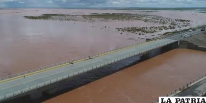 Este puente empezó a construirse en abril de 2019 
 /OO.PP.