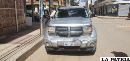 Tránsito realiza las pesquisas del accidente /Policía