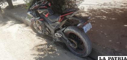 El motociclista fue llevado al centro médico CIES /Policía