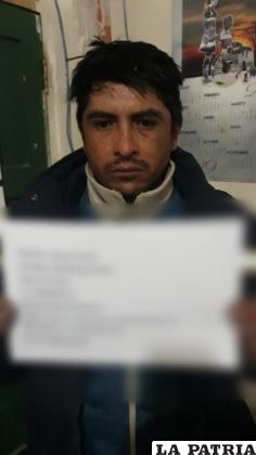Llevaban 55 kilos de mineral /Cortesía