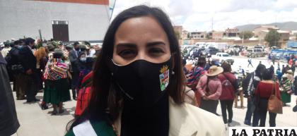 LUISA NAYAR
DIPUTADA DE CC POR SANTA CRUZ
