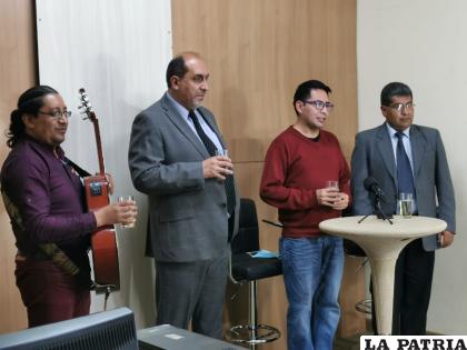 Brindis de inauguración y homenaje a Oruro / LA PATRIA