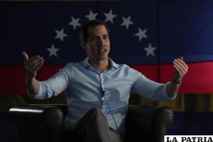 El líder de la oposición venezolana, Juan Guaidó /AP Foto /Ariana Cubillos