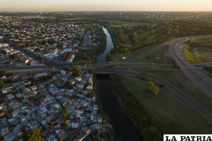 Vista de Puerta 8, un barrio de bajos ingresos al norte de Buenos Aires 
/AP Foto /Rodrigo Abd