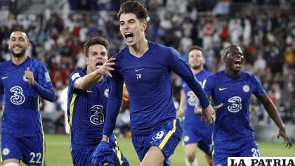 Havertz fue nuevamente el héroe de los “blues” al marcar el gol del título /marca.com

