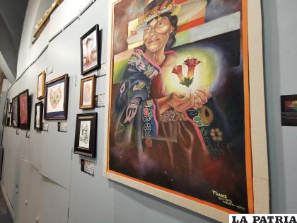 La muestra estará hasta el 25 de febrero /LA PATRIA