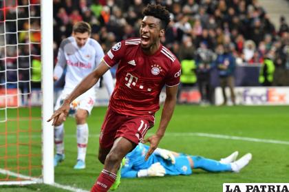 Bayern ante el Salzburg con gol de Coman en los descuentos 
/andina.pe