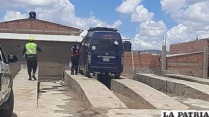 El lavado de donde se deslizó / LA PATRIA