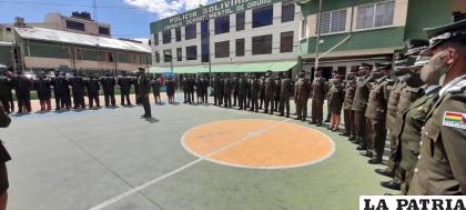 El apoyo de la Policía será fundamental /LA PATRIA