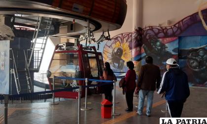 Mi Teleférico administra el teleférico de Oruro de forma autónoma e independiente /LA PATRIA-ARCHIVO