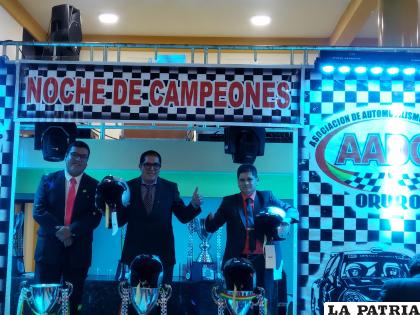Los mejores dentro de la clase R2B del automovilismo orureño 
/AADO