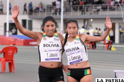 Camargo y Tahuira cosecharon medallas en favor de Bolivia 
/Walter Challapa