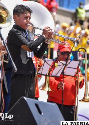 El niño prodigio de la trompeta, Alexi Flores 
/LA PATRIA