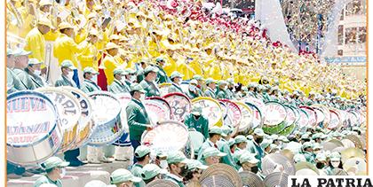 El festival de Bandas y Músicos Profesionales de Oruro cumplió 20 años de vida / LA PATRIA