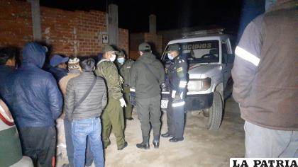 Anoche la Policía realizó la verificación del fallecimiento de la joven /LA PATRIA