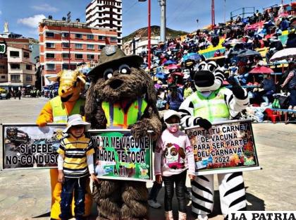 Tránsito en campaña de concienciación para evitar conducir en estado de ebriedad /Policía