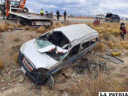 La Policía busca frenar accidentes viales. Foto referencial /LA PATRIA