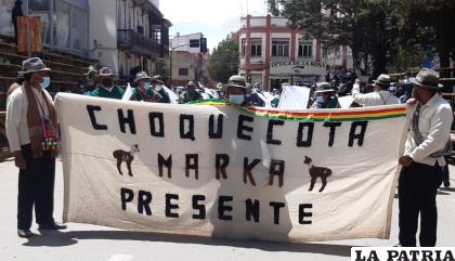 Choquecota estuvo presente en esta importante entrada/ LA PATRIA
