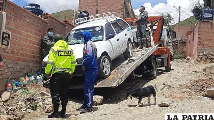 Fue remolcado por Tránsito /LA PATRIA