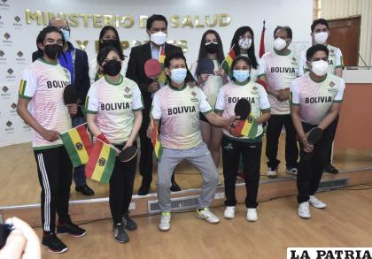Algunos de los deportistas que participarán en la competencia nacional /APG