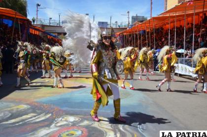 Danzarines llegarán bailando a los pies de la Virgen del Socavón /LA PATRIA