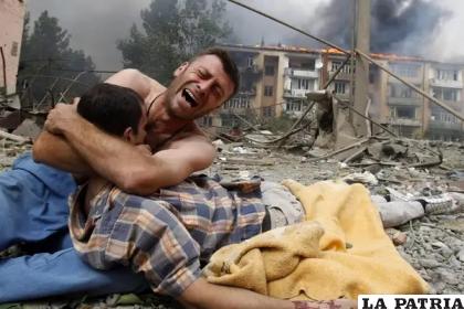 Desgarradoras escenas que dejó la intervención rusa /larazon.es