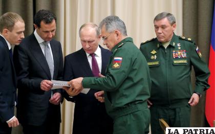 Putin junto a Bachar al Asad /Gobierno ruso

