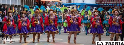 La Fraternidad Morenada Central Oruro /LA PATRIA