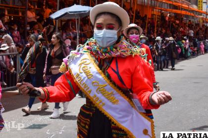 Los barbijos fueron empleados por muchos danzarines
