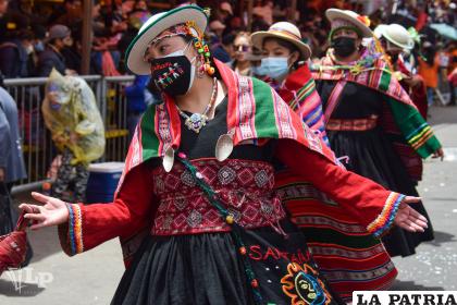 Mucho sentimiento pusieron los danzarines durante su participación
